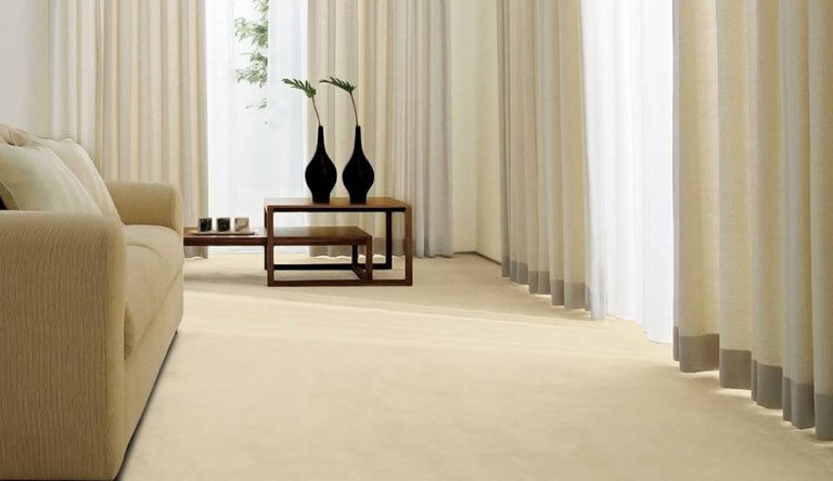 全13色のプレーンオーダーカーペット LONGET ロンジェ ベージュ