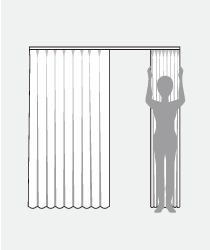 カーテン専用ネット使い方2