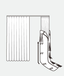 カーテン専用ネット使い方3