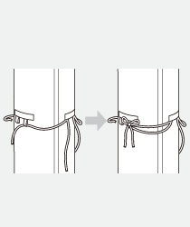 カーテン専用ネット使い方5