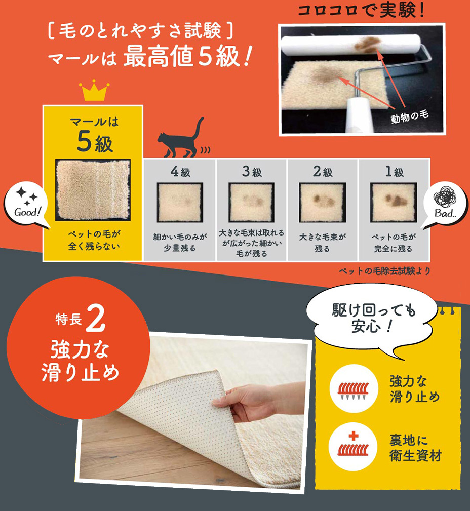 ペット用ラグができました