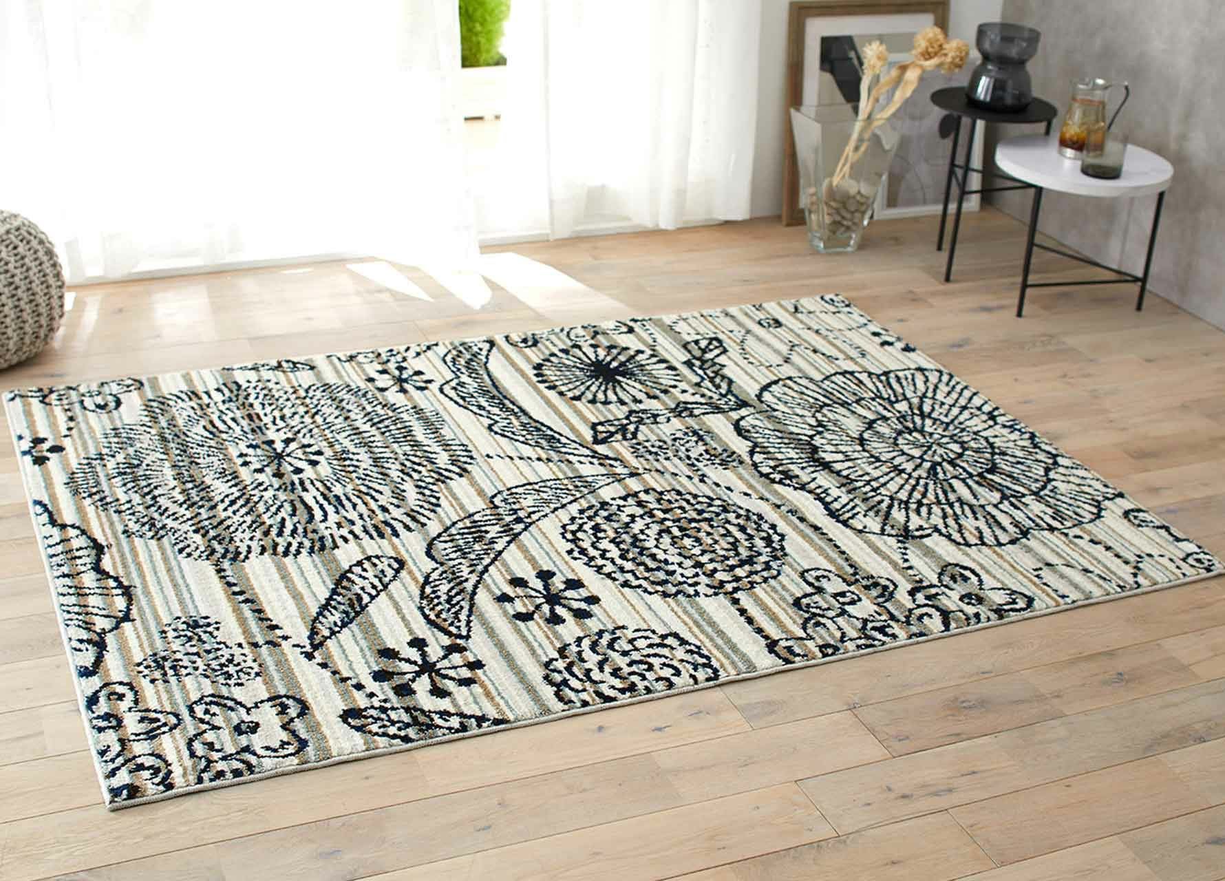 IHANA RUG｜ラグ｜185×240cm｜防ダニ・すべり止め｜日本製