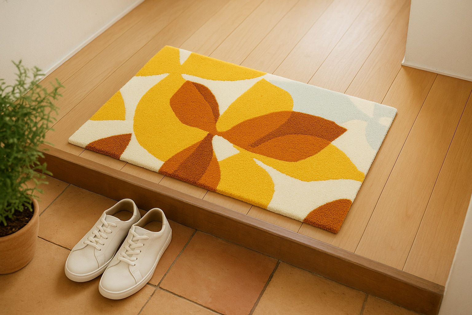 玄関マット TAM-108 防ダニ すべり止め 50×80cm｜スミノエ公式通販