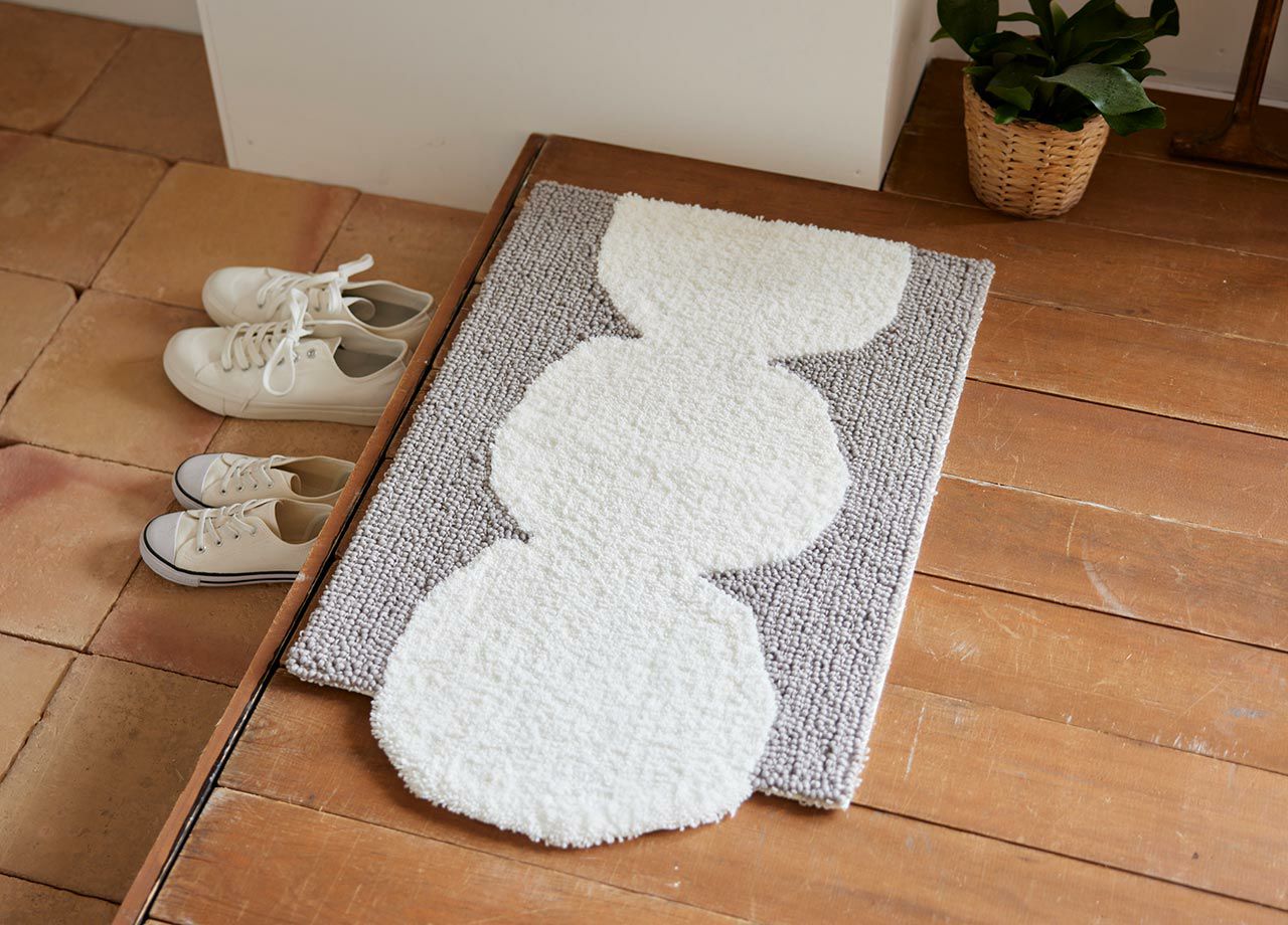 北欧 玄関マット シラタママット 防ダニ 45×70cm｜スミノエ公式通販