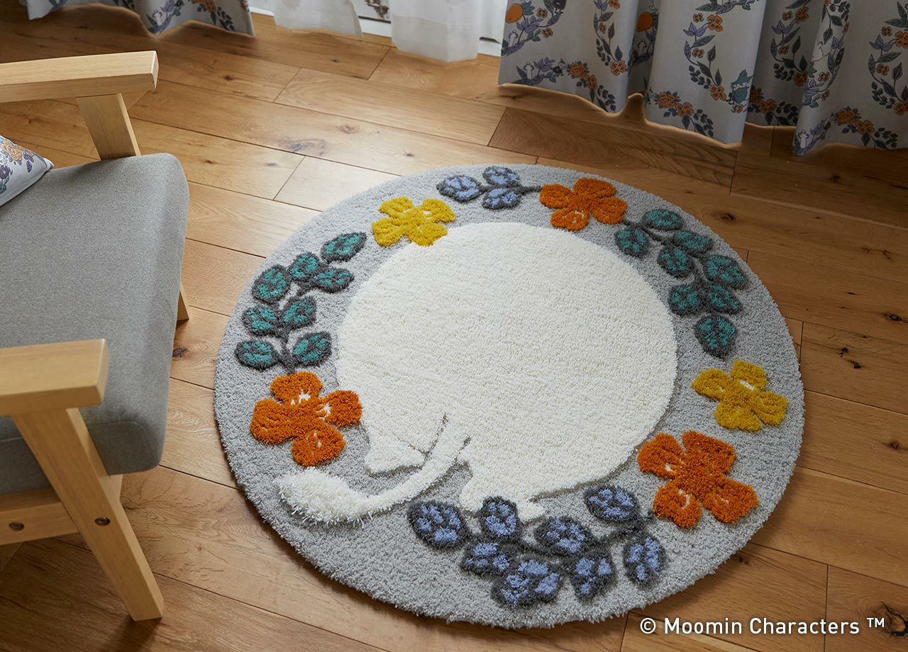 円形ラグ 100×100cm(正円)｜スミノエ公式通販｜カーペットマルシェ
