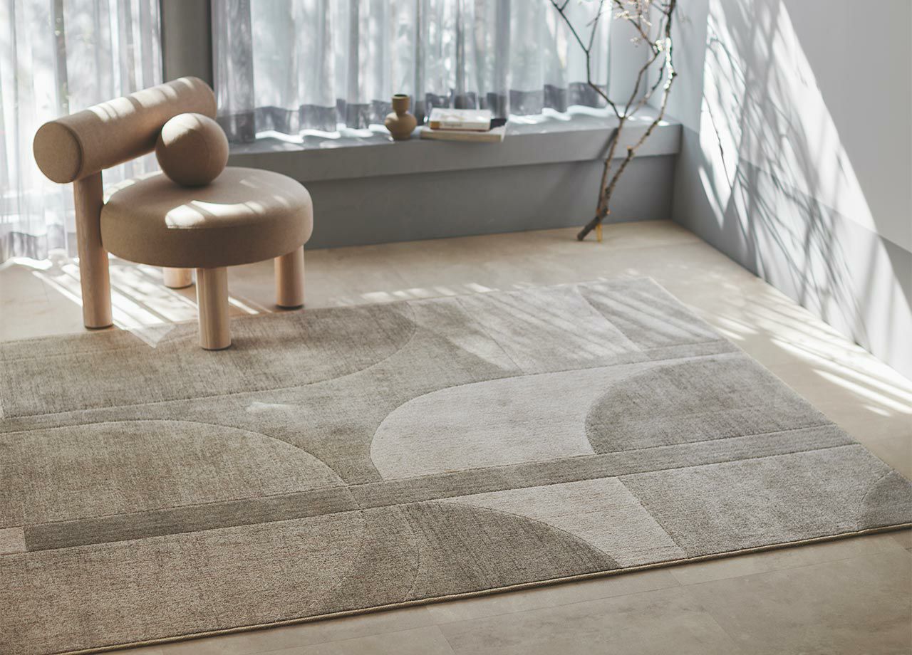 DUNE LUXデューンルクス｜ラグ｜400×400cm｜全6色｜防炎・制電・床暖