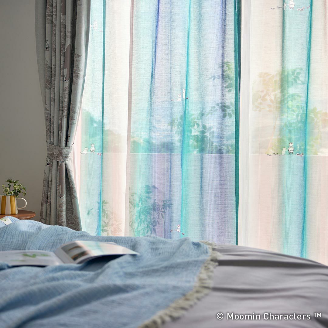 レースカーテン オーロラボイル